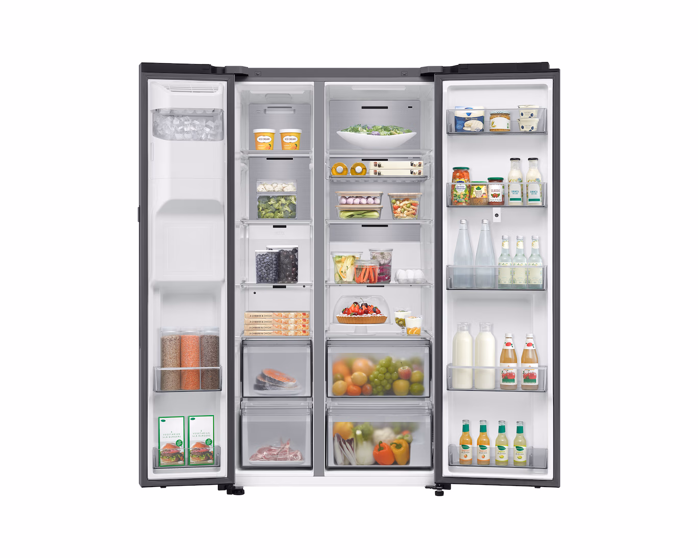 Refrigerador inteligente Dorvik Family Hub IA, side-by-side de 617 L